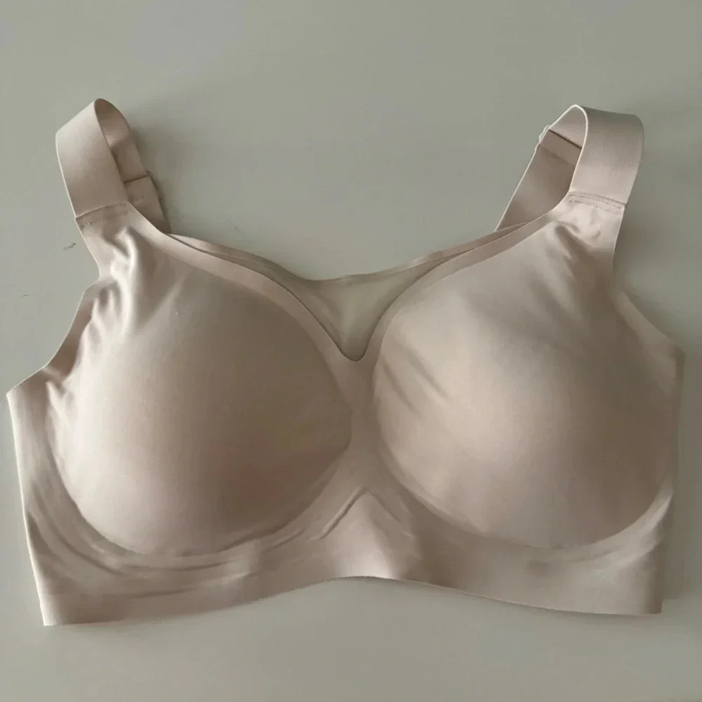 Brabalas Comfortable Wireless Seamless Stretch Minimizing Push Up Bra size 34 - Picture 2 of 13